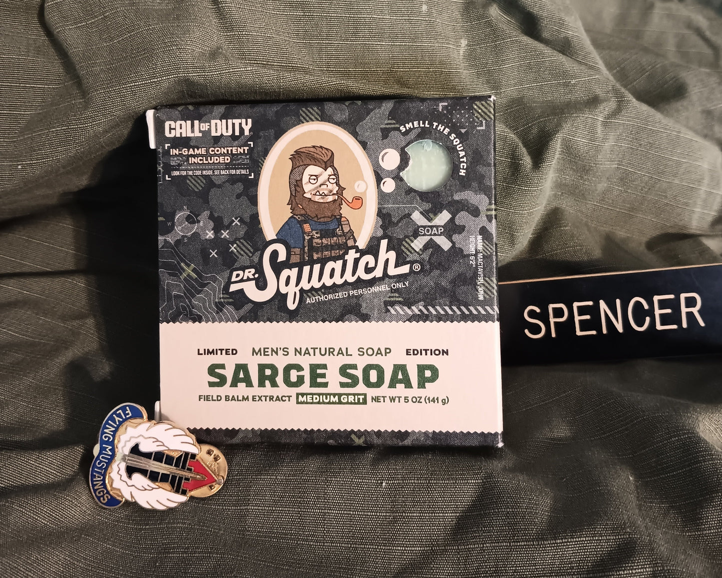 Dr Squatch Sarge Soap