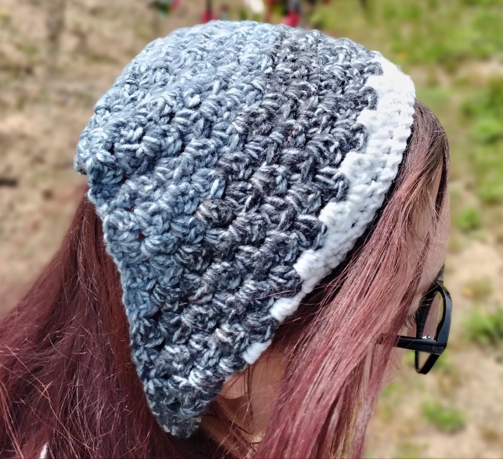 Crocheted Hair Scarf