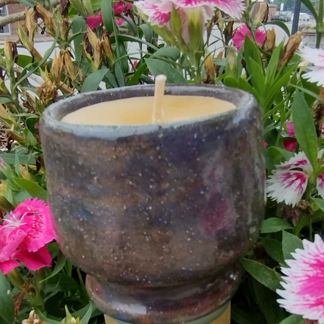 Pottery Candle